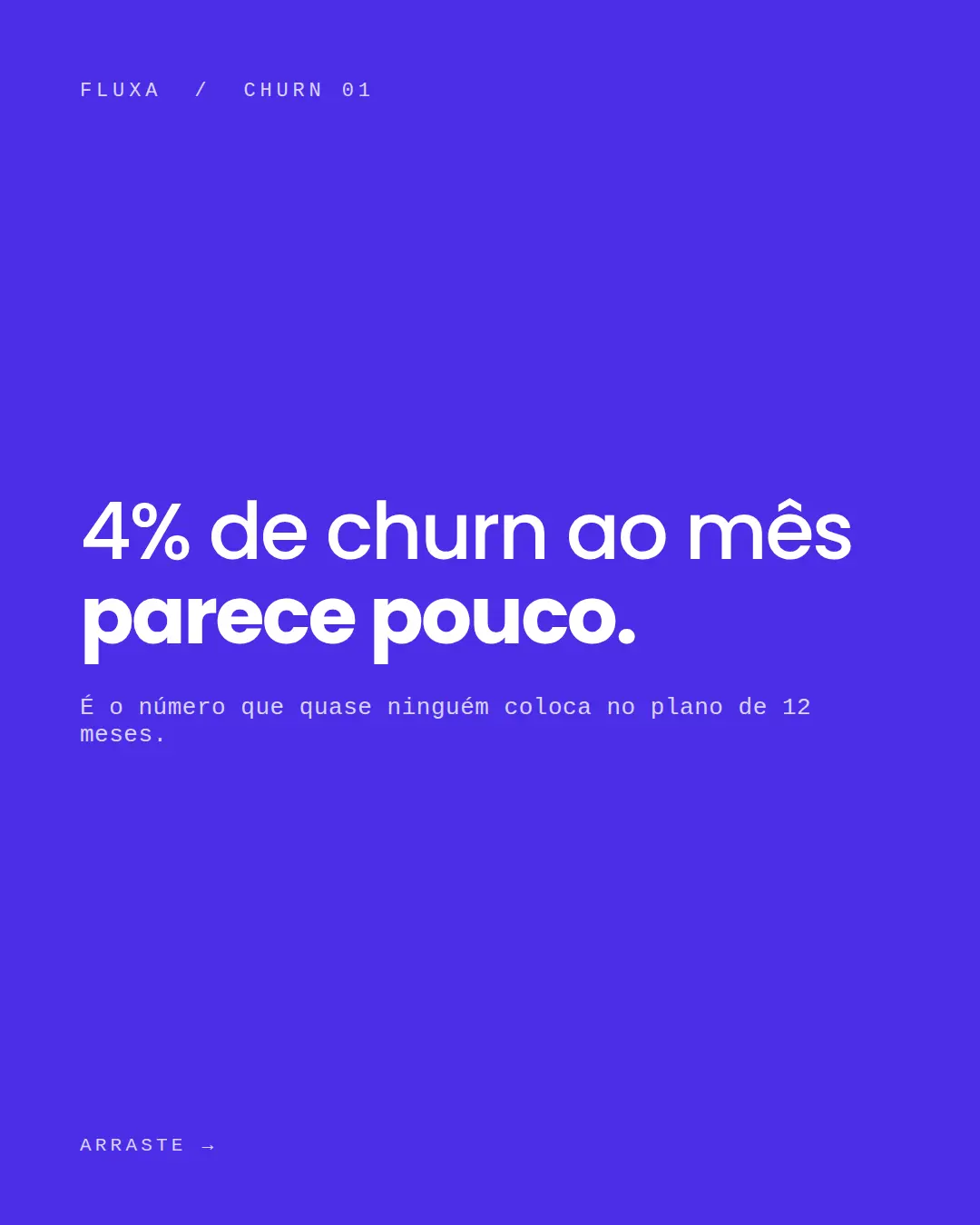 Exemplo de carrossel para Software — tela 1 de 3